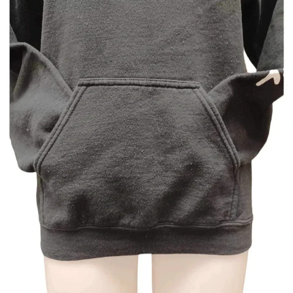 Yungblud Black Be Fookin Happy Merch Unisex Hoodie Size Small - Picture 4 of 8